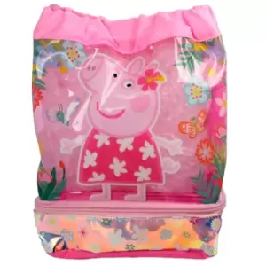 Peppa Pig Kids/Childrens Swim Duffle Bag (One Size) (Pink)
