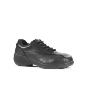 Rock Fall VX400 Amber Womens Fit Black Safety Shoe Size 4