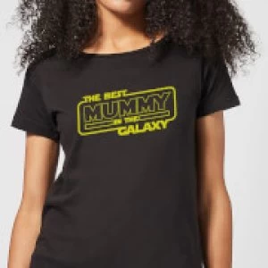 Best Mummy In The Galaxy Womens T-Shirt - Black - 5XL