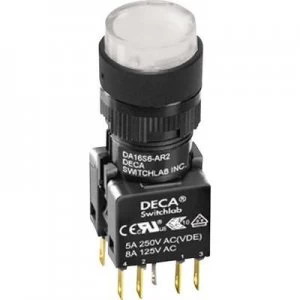 DECA ADA16S6 MR1 A2KW Pushbutton 250 V AC 5 A 2 x OffOn IP65 momentary