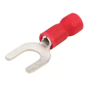 TruConnect 5.0mm Red 18A Fork Connector Pack of 100