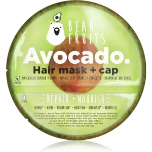 Bear Fruits Avocado Oil Repair Nourish Hair Mask Hair Cap