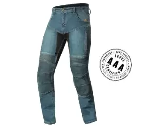 Trilobite 661 Parado Circuit Slim Fit Men Jeans Short Blue Level 2 34
