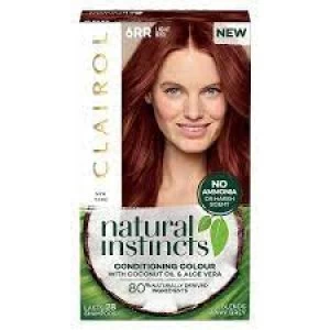 Clairol Natural Instincts Hair Dye 6RR Light Red
