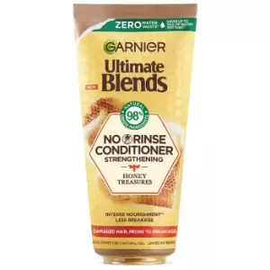 Garnier Ultimate Blends Honey Treasures No Rinse Strengthening Conditioner - wilko