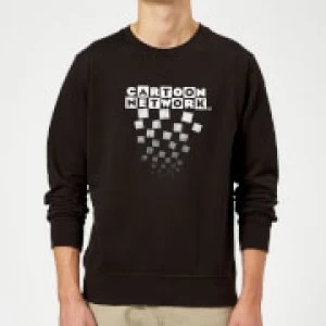 Cartoon Network Logo Fade Sweatshirt - Black - 5XL