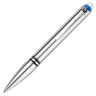 Mont Blanc - Starwalker Metal Ballpoint Pen - Ballpoint Pens - Silver