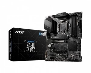 MSI Z490A PRO Intel Socket LGA1200 H5 Motherboard