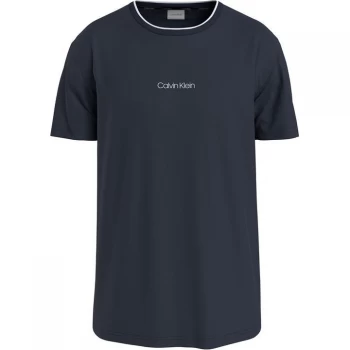 Calvin Klein Centre Logo T-Shirt - Calvin Navy
