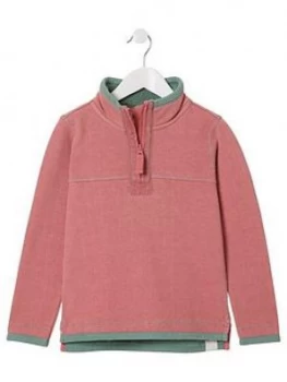 Fat Face Girls Mini Airlie Sweat - Pink, Size Age: 4-5 Years, Women
