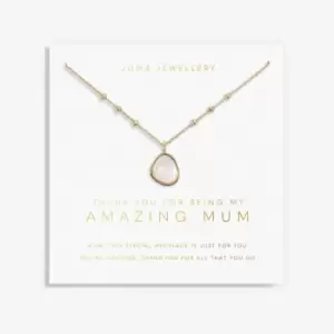 My Moments 'Thank You For Being My Amazing Mum' Necklace 5754