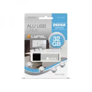 xlyne 177561-2 USB flash drive 32GB USB Type-A 2.0 Silver