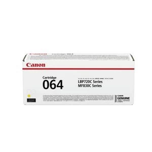 Canon 064Y (4931C001) Yellow Laser Toner Ink Cartridge