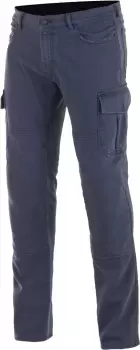 Alpinestars Cargo Motorcycle Textile Pants, blue, Size 30, blue, Size 30