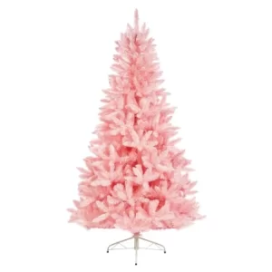Premier 6ft Rosewood Pine Blush Pink Christmas Tree