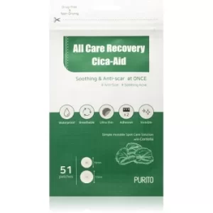 Purito All Care Recovery Cica Aid Patches for Problematic Skin 51 pc