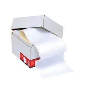 5 Star A4 Listing Paper 2 Part Microperforated 8055gsm Carbonless WhiteYellow Pack of 1000
