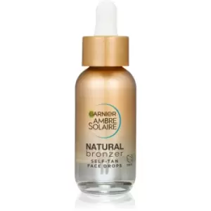 Garnier Ambre Solaire Natural Bronzer Self-Tanning Drops for Face 30ml