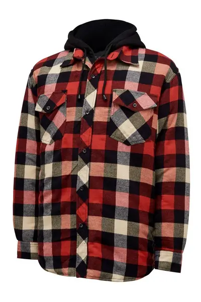Hard Yakka Mens Quilted Durable Flannel Casual Shacket 5XL