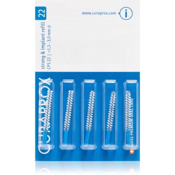 Curaprox Strong & Implant CPS Replacement Interdental Toothbrushes for Dentures, 5 pcs 5 pc