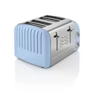 Swan ST34020BLN 4 Slice Retro Toaster