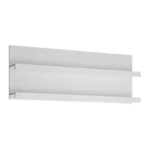 Fribo 166cm Wide Wall Shelf In White