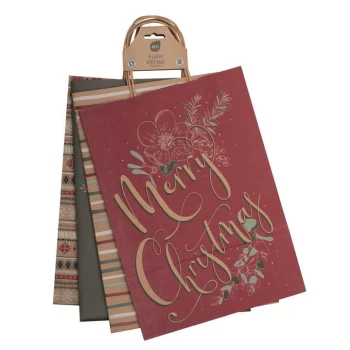 The Spirit Of Christmas Spirit of Christmas 4 Pack of Eco Nature Bags - Eco Large