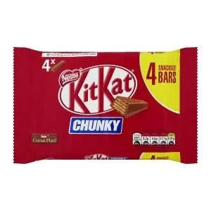 Nestle Kit Kat Chunky Ref 12405884 Pack 4 107423