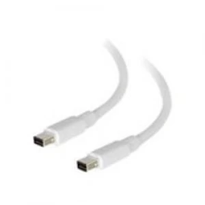 C2G 2m Mini DisplayPort Cable M/M - White