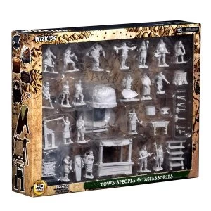 Dungeons & Dragons Deep Cuts Unpainted Miniatures Townspeople and Accessories