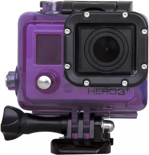 Urban Factory Waterproof Case Purple: for GoPro Hero3 and 3+ cameras