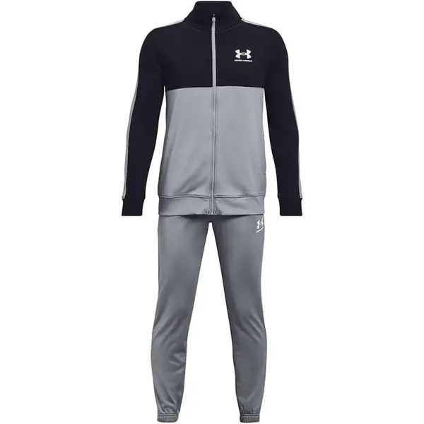 Under Armour Colour Block Knit Tracksuit Junior 5 - 6 Years (XS) Grey 63056325155