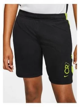 Boys, Nike Cr7 Junior Short, Black, Size XL