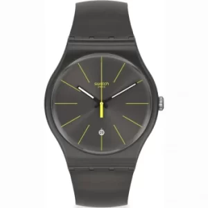 Mens Swatch Charcolazing Watch