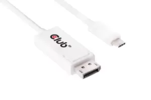 CLUB3D USB 3.1 Type C Cable to DisplayPort 1.2 Ultra HD Adapter