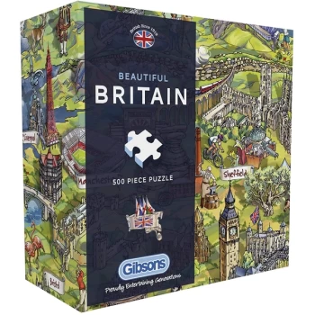 Beautiful Britain Gift Collection Jigsaw Puzzle - 500 Pieces