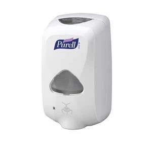 Purell TFX Touch Free Hand Sanitiser Dispenser White
