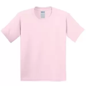 Gildan Childrens Unisex Soft Style T-Shirt (S) (Light Pink)