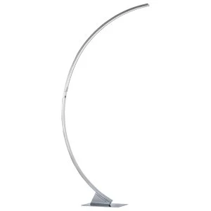 Wofi Luz Floor Lamp - Chrome LED (30W)