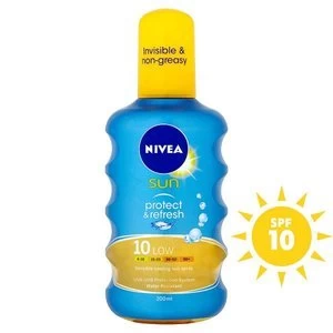 Nivea Sun Invisible Protect Spray Spf10 200ml