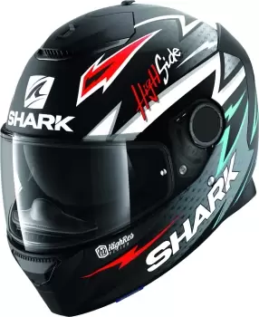 Shark Spartan Adrian Parassol Mat Helmet, black-red-silver, Size 2XL, black-red-silver, Size 2XL