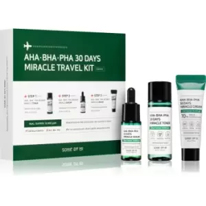 Some By Mi AHABHAPHA 30 Days Miracle travel set (for problematic skin, acne)