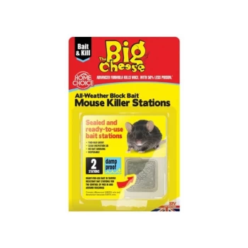 Mouse Killer Stations Twin pack - STV210 - The Big Cheese