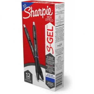 Sharpie S-Gel 0.7mm Tip Pen - Blue (12 Pack)
