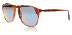 Persol PO9649S Sunglasses Orange Tortoise 96/56 55mm