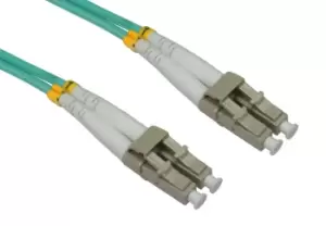 Cables Direct 5.0m LC-LC 50/125 MMD OM3 fibre optic cable 5m Blue
