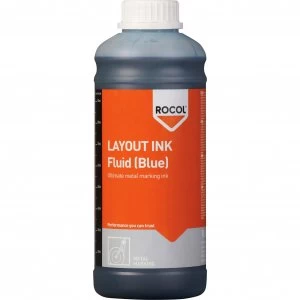 Rocol Layout Ink Fluid Blue 1l
