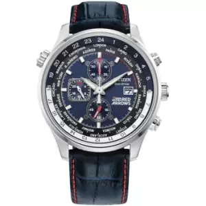 Mens Citizen Eco-Drive Red Arrows Strap Chronograph Watch