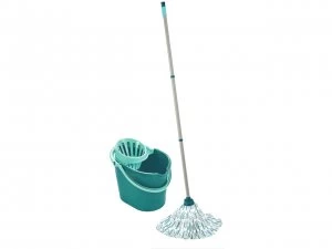 Leifheit Classic Mop and Bucket Set - Turquoise
