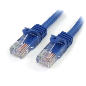 StarTech 10ft Blue Snagless Cat5e UTP Patch Cable